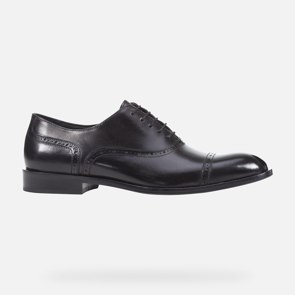 Geox Formal Shoes Black Saymore - Geox Mens Shoes - BESGFL760